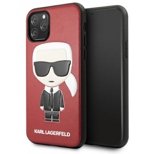 Kup Etui Karl Lagerfeld KLHCN58IKPURE Apple iPhone 11 Pro hardcase czerwony/red Iconic Karl Embossed - 3700740466667 - KLD1219 - Homescreen.pl