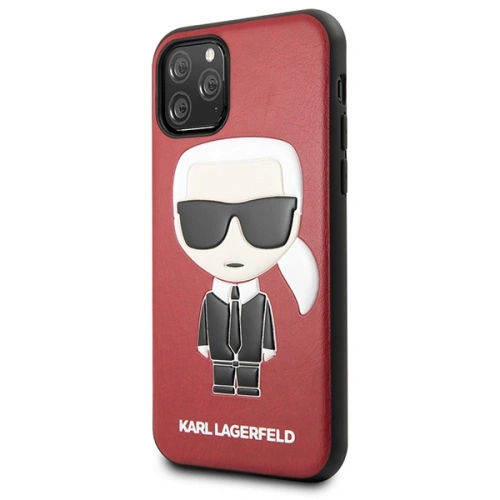 Kup Etui Karl Lagerfeld KLHCN58IKPURE Apple iPhone 11 Pro hardcase piros/red Iconic Karl Embossed - KLD1219 - {ean13} - Sklep Home Screen