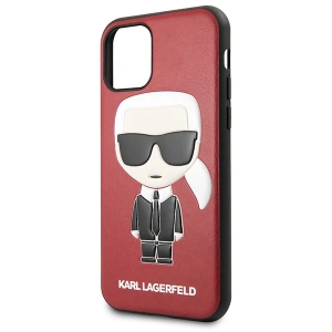 Kup Etui Karl Lagerfeld KLHCN58IKPURE Apple iPhone 11 Pro hardcase czerwony/red Iconic Karl Embossed - KLD1219 - {ean13} - Sklep Home Screen