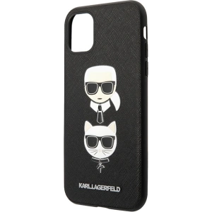 Kup Etui Karl Lagerfeld KLHCN58SAKICKCBK Apple iPhone 11 Pro czarny/black hardcase Saffiano Ikonik Karl&Choupette Head - KLD1220 - {ean13} - Sklep Home Screen
