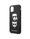 Kup Etui Karl Lagerfeld KLHCN58SAKICKCBK Apple iPhone 11 Pro czarny/black hardcase Saffiano Ikonik Karl&Choupette Head - KLD1220 - {ean13} - Sklep Home Screen