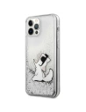 Kup Etui Karl Lagerfeld KLHCP12MGCFS Apple iPhone 12/12 Pro stříbrný/silver hardcase Liquid Glitter Choupette Fun - KLD1222 - {ean13} - Sklep Home Screen