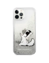 Kup Etui Karl Lagerfeld KLHCP12MGCFS Apple iPhone 12/12 Pro argintiu/silver hardcase Liquid Glitter Choupette Fun - KLD1222 - {ean13} - Sklep Home Screen