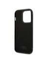 Etui Karl Lagerfeld KLHCP14LCSSK Apple iPhone 14 Pro hardcase czarny/black Signature Logo Cardslot