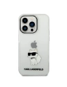 Etui Karl Lagerfeld KLHCP14LHNCHTCT Apple iPhone 14 Pro transparent hardcase IML NFT Choupette