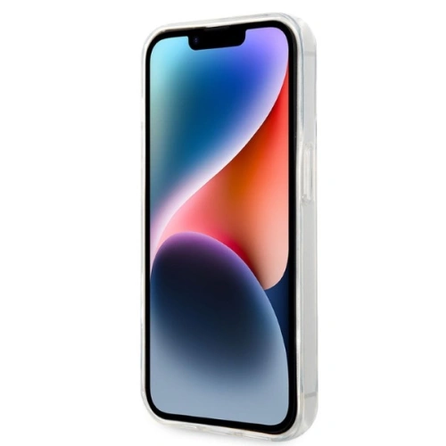 Etui Karl Lagerfeld KLHCP14LHNCHTCT Apple iPhone 14 Pro átlátszó kemény tok IML NFT Choupette