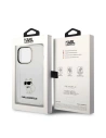 Etui Karl Lagerfeld KLHCP14LHNCHTCT Apple iPhone 14 Pro transparent hardcase IML NFT Choupette
