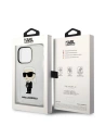 Etui Karl Lagerfeld KLHCP14LHNIKTCT Apple iPhone 14 Pro carcasă transparentă hardcase IML NFT Ikonik