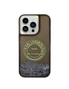 Etui Karl Lagerfeld KLHCP14LLCRSGRK Apple iPhone 14 Pro czarny/black hardcase Liquid Glitter RSG