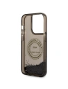 Etui Karl Lagerfeld KLHCP14LLCRSGRK Apple iPhone 14 Pro czarny/black hardcase Liquid Glitter RSG