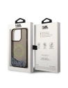 Etui Karl Lagerfeld KLHCP14LLCRSGRK Apple iPhone 14 Pro czarny/black hardcase Liquid Glitter RSG