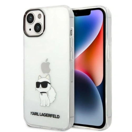 Kup Etui Karl Lagerfeld KLHCP14MHNCHTCT Apple iPhone 14 Plus / 15 Plus carcasă transparentă hardcase IML NFT Choupette - KLD1234 - {ean13} - Sklep Home Screen