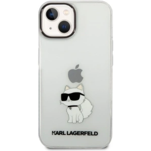 Etui Karl Lagerfeld KLHCP14MHNCHTCT Apple iPhone 14 Plus / 15 Plus transparent hardcase IML NFT Choupette