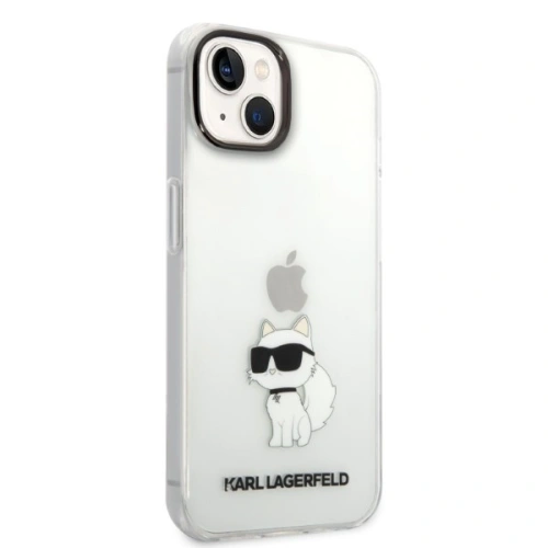 Kup Etui Karl Lagerfeld KLHCP14MHNCHTCT Apple iPhone 14 Plus / 15 Plus carcasă transparentă hardcase IML NFT Choupette - KLD1234 - {ean13} - Sklep Home Screen