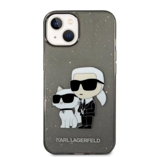 Kup Etui Karl Lagerfeld KLHCP14MHNKCTGK Apple iPhone 14 Plus / 15 Plus černý/black hardcase IML GLIT NFT Karl&Choupette - KLD1235 - {ean13} - Sklep Home Screen