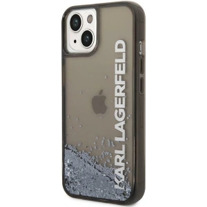 Etui Karl Lagerfeld KLHCP14MLCKVK Apple iPhone 14 Plus / 15 Plus czarny/black hardcase Liquid Glitter Elong
