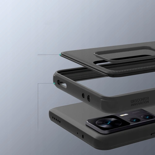 Kup Case Nillkin Frosted Shield Pro Xiaomi 12T Schwarz - NLK762 - {ean13} - Sklep Home Screen