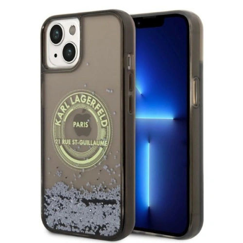 Kup Etui Karl Lagerfeld KLHCP14MLCRSGRK Apple iPhone 14 Plus / 15 Plus fekete/hardcase Liquid Glitter RSG - KLD1238 - {ean13} - Sklep Home Screen
