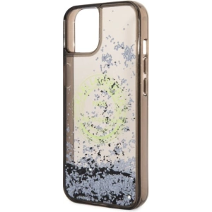 Etui Karl Lagerfeld KLHCP14MLCRSGRK Apple iPhone 14 Plus / 15 Plus czarny/black hardcase Liquid Glitter RSG