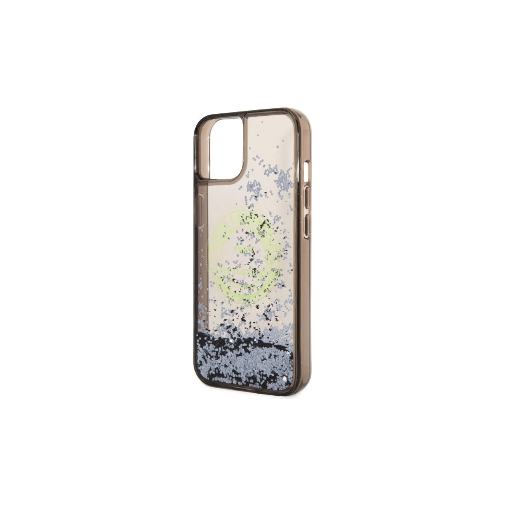 Etui Karl Lagerfeld KLHCP14MLCRSGRK Apple iPhone 14 Plus / 15 Plus czarny/black hardcase Liquid Glitter RSG
