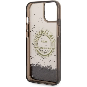 Etui Karl Lagerfeld KLHCP14MLCRSGRK Apple iPhone 14 Plus / 15 Plus czarny/black hardcase Liquid Glitter RSG