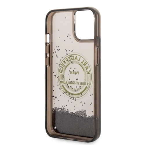 Kup Etui Karl Lagerfeld KLHCP14MLCRSGRK Apple iPhone 14 Plus / 15 Plus černý/black hardcase Liquid Glitter RSG - KLD1238 - {ean13} - Sklep Home Screen