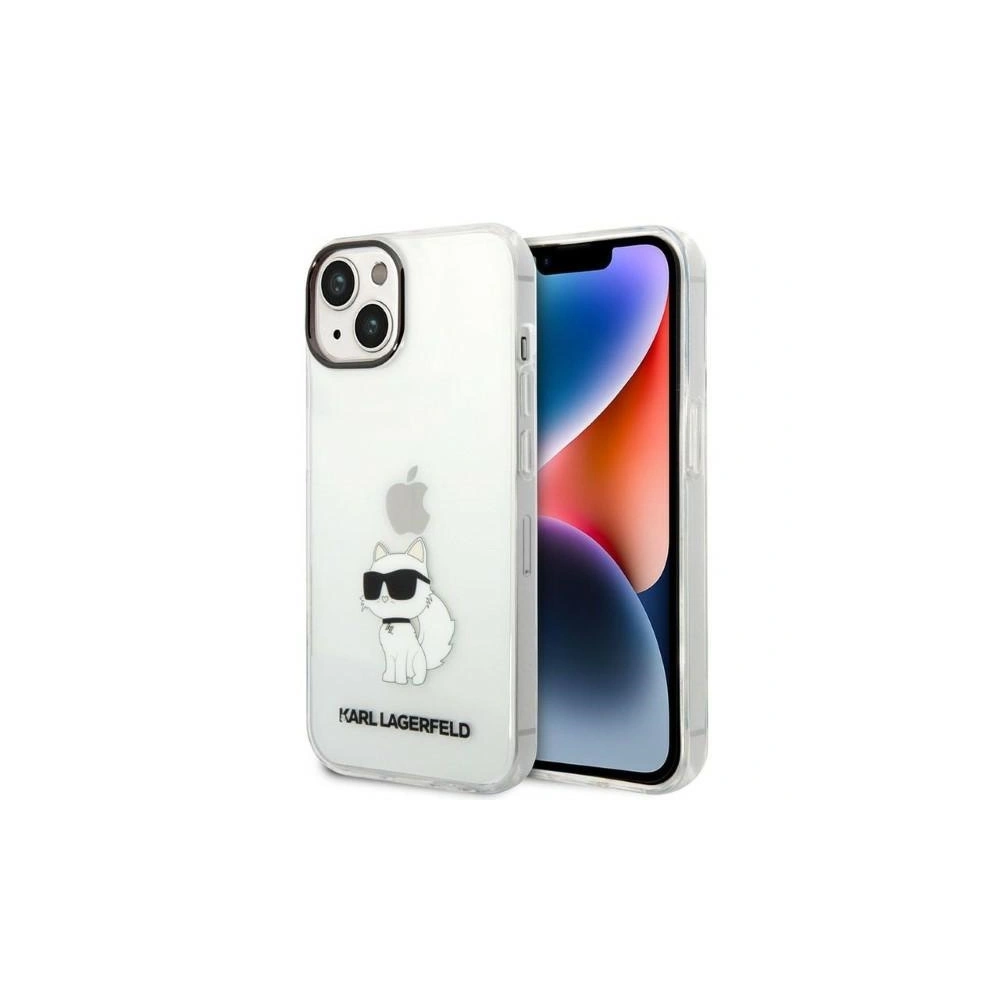 Etui Karl Lagerfeld KLHCP14SHNCHTCT Apple iPhone 14 transparent hardcase IML NFT Choupette