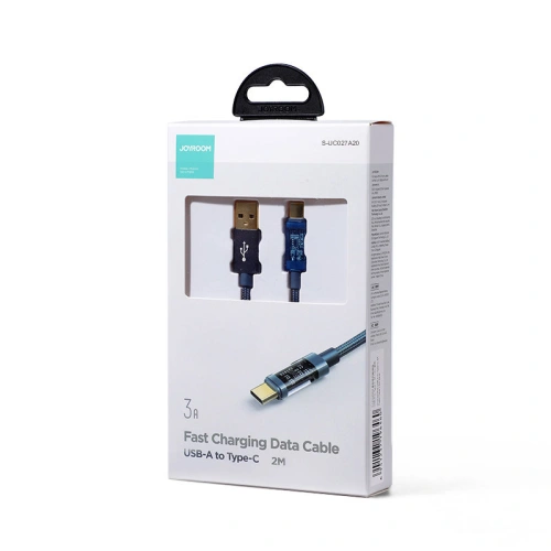 Kup Cablul Joyroom USB/USB-C 3A 2m albastru (S-UC027A20) - JYR468 - {ean13} - Sklep Home Screen