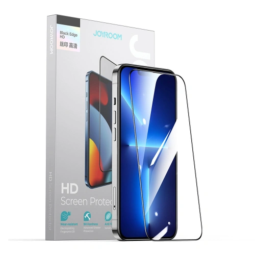 Kup Gehärtetes Glas Joyroom Knight 2,5D TG Apple iPhone 14 Plus / 15 Plus transparent (JR-H03) - JYR474 - {ean13} - Sklep Home Screen