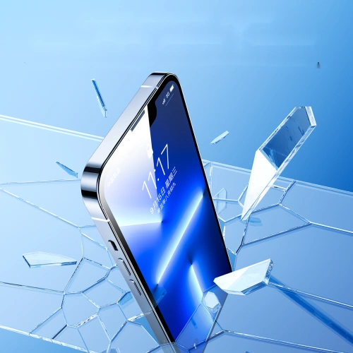 Kup Gehärtetes Glas Joyroom Knight Apple iPhone 14 Montageset transparent (JR-H09) - JYR476 - {ean13} - Sklep Home Screen