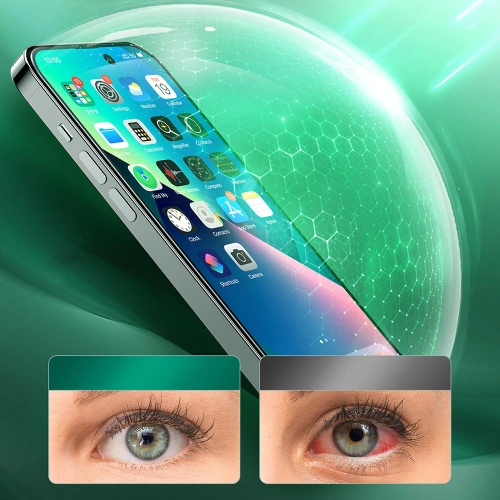 Kup Gehärtetes Glas Joyroom Knight Apple iPhone 14 Anti-Blau-Licht (JR-G01) - JYR484 - {ean13} - Sklep Home Screen