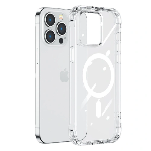Kup Etui Joyroom Magnetic Defender MagSafe Apple iPhone 14 transparent - JYR492 - {ean13} - Sklep Home Screen