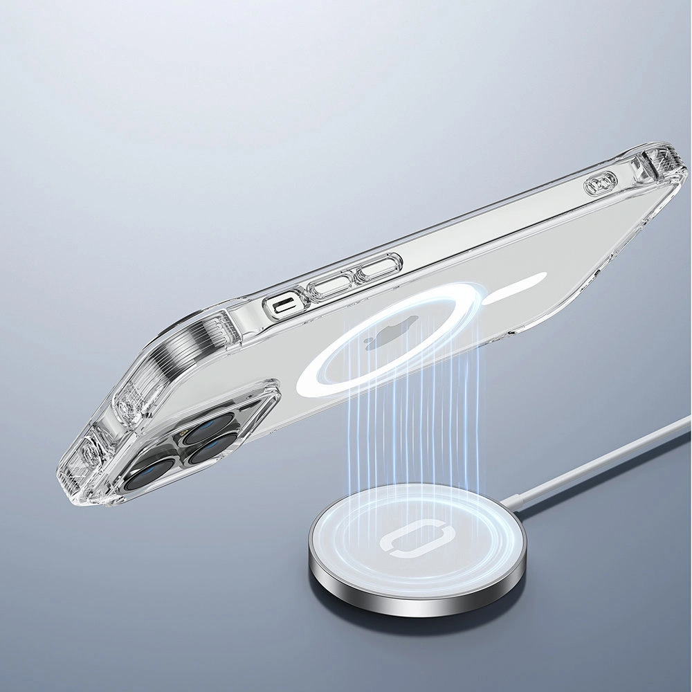 Etui Joyroom Magnetic Defender MagSafe Apple iPhone 14 Pro Max przezroczysty