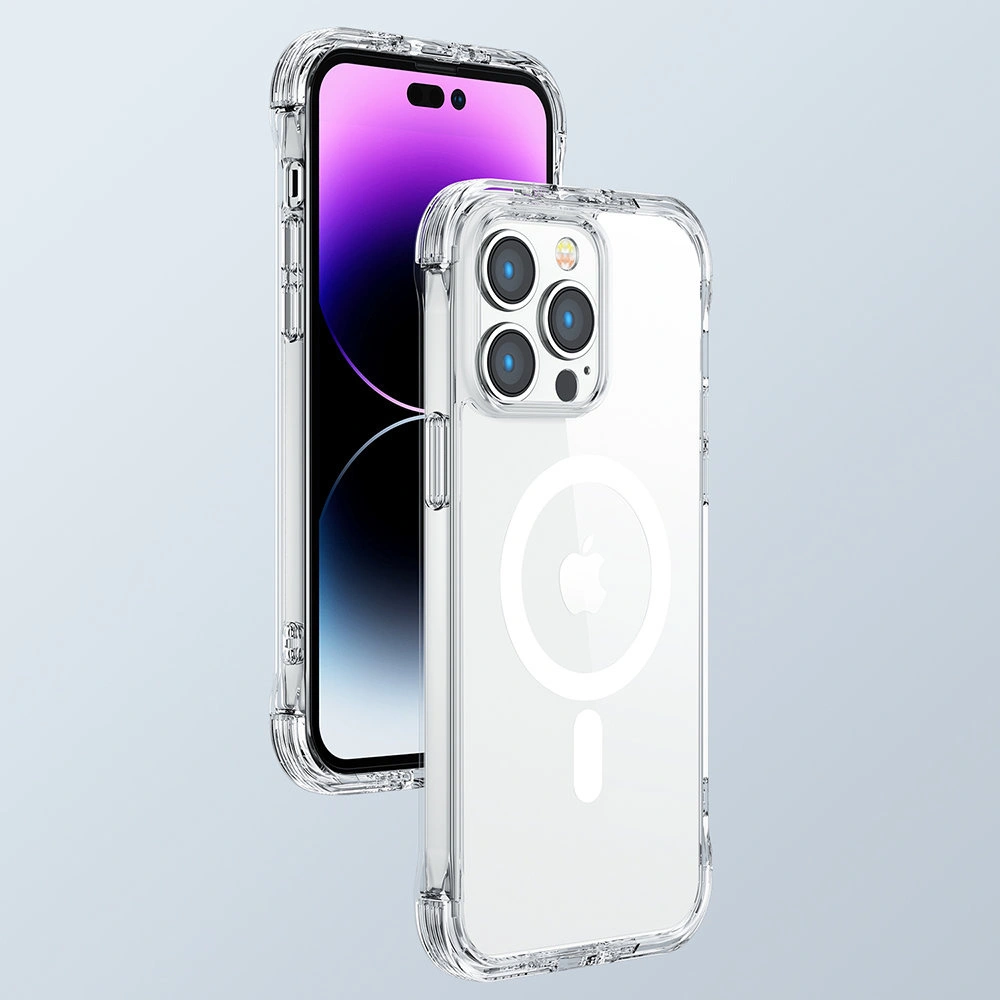 Etui Joyroom Magnetic Defender MagSafe Apple iPhone 14 Pro Max przezroczysty