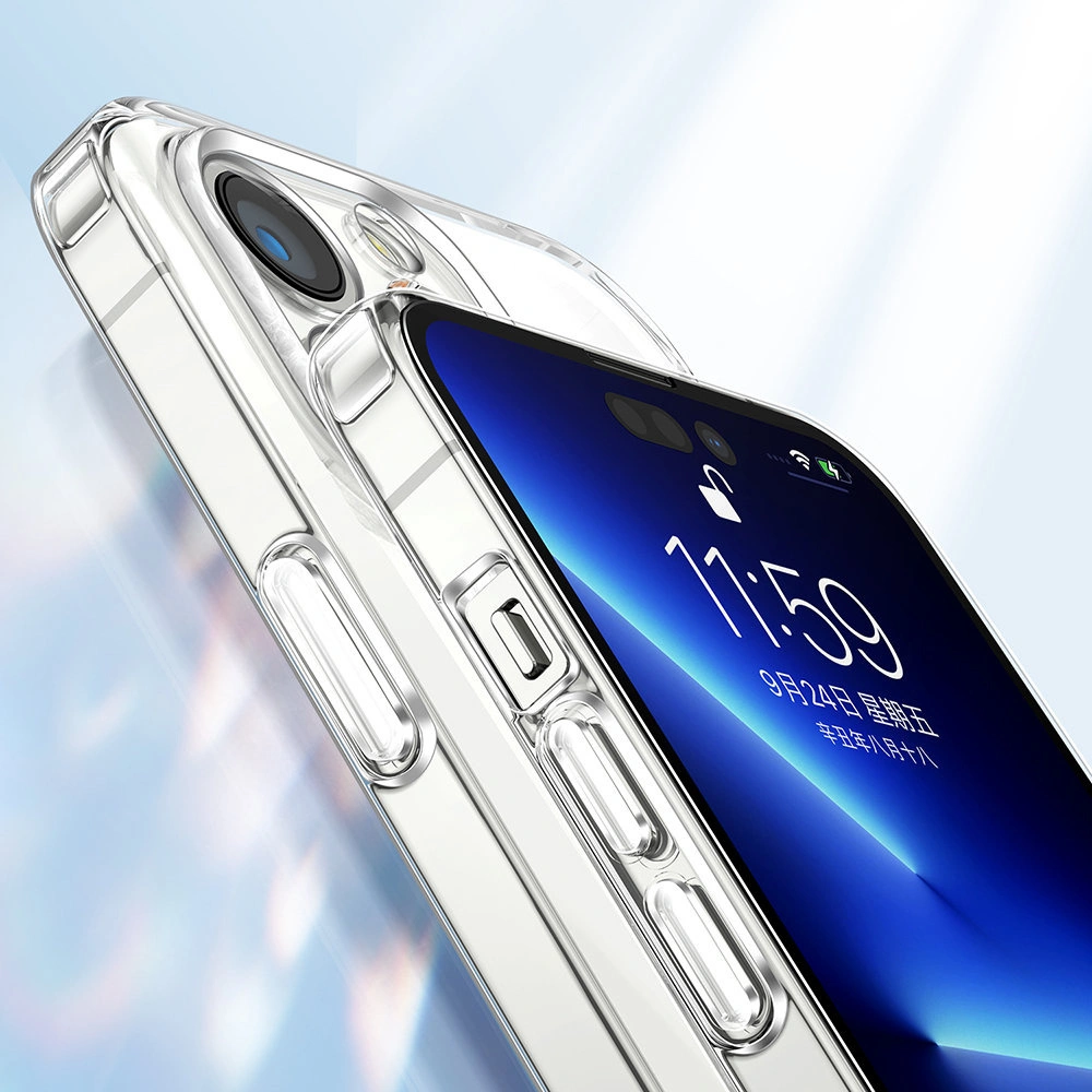 Etui Joyroom 14D Case Apple iPhone 14 Plus / 15 Plus przezroczysty (JR-14D3)