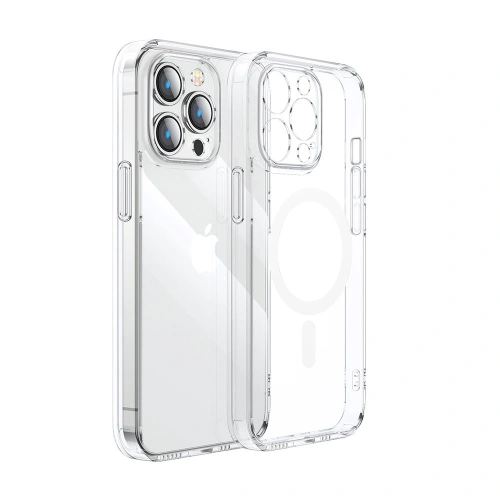 Kup Case Joyroom 14D Magnetic Case MagSafe Apple iPhone 14 transparent (JR-14D5) - JYR504 - {ean13} - Sklep Home Screen