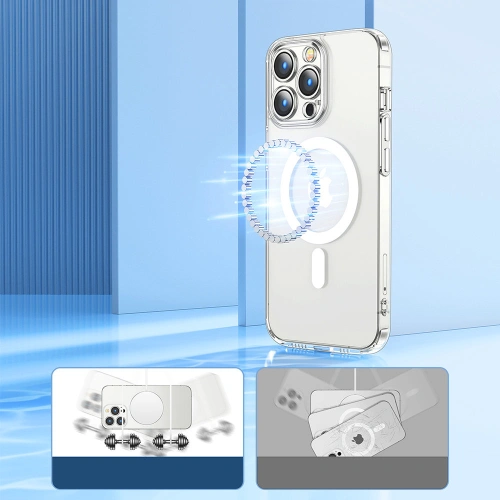 Kup Etui Joyroom 14D Magnetic Case MagSafe Apple iPhone 14 průhledné (JR-14D5) - JYR504 - {ean13} - Sklep Home Screen