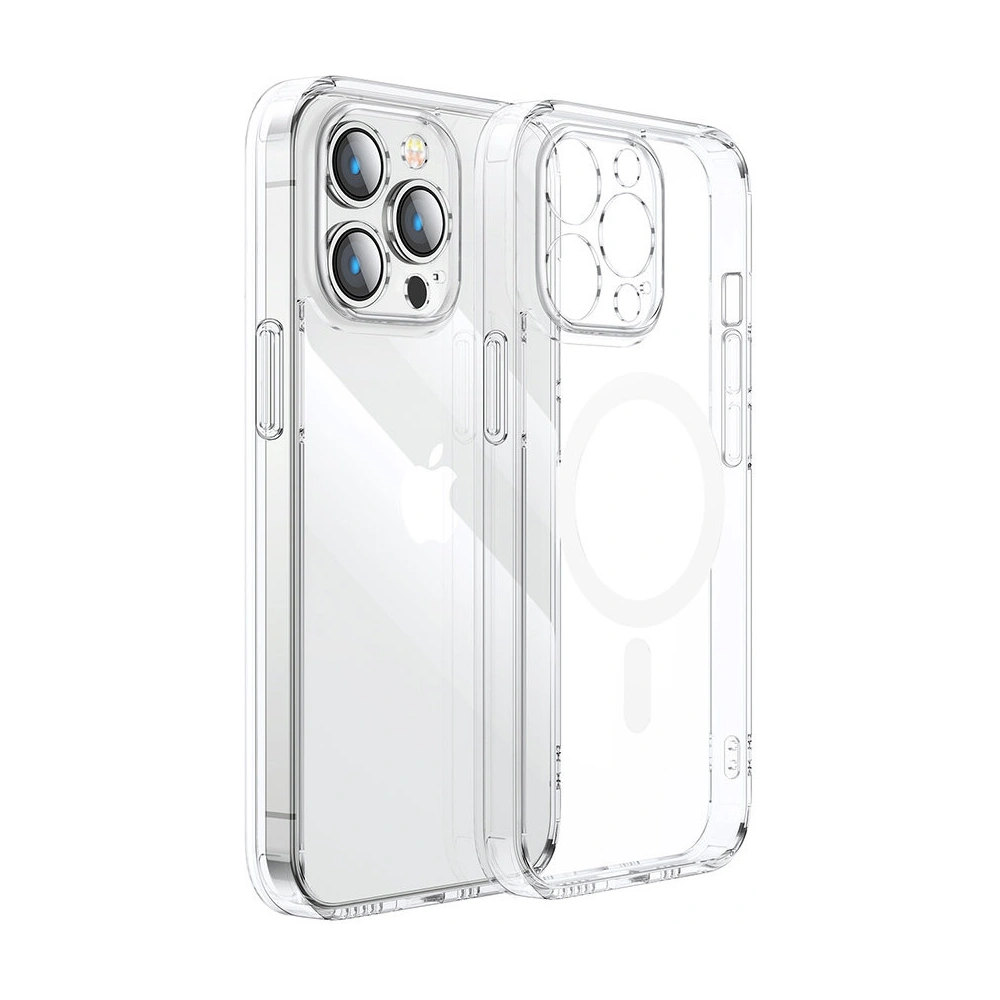 Etui Joyroom 14D Magnetic Case MagSafe Apple iPhone 14 Plus / 15 Plus przezroczysty (JR-14D7)