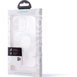 Etui Joyroom 14D Magnetic Case MagSafe Apple iPhone 14 Plus / 15 Plus przezroczysty (JR-14D7)