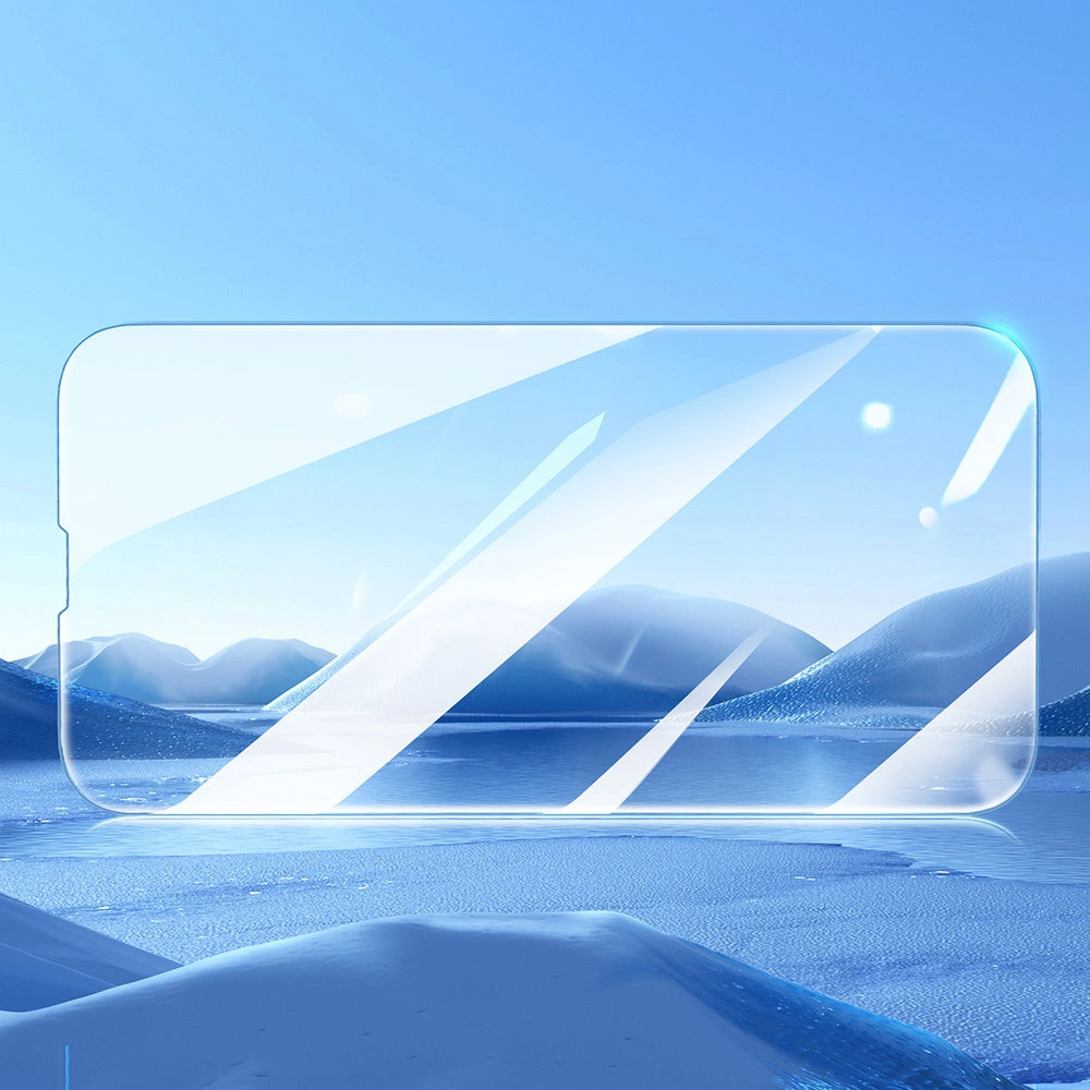 Szkło hartowane Joyroom Easy Fit Full Screen Apple iPhone 14 Plus / 15 Plus stelaż montażowy (JR-DH11)