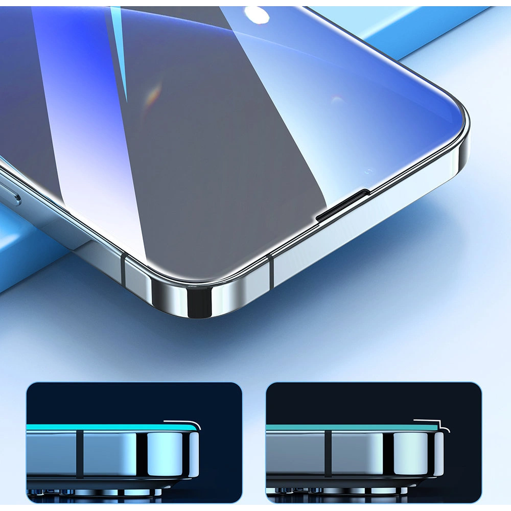 Szkło hartowane Joyroom Easy Fit Full Screen Apple iPhone 14 Plus / 15 Plus stelaż montażowy (JR-DH11)