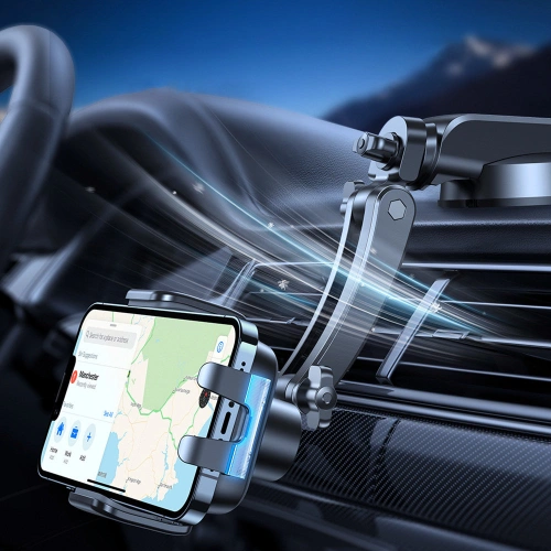 Kup Automatický automobilový držák s bezdrátovou nabíječkou Joyroom 15W Qi na sklo kokpitu černý (JR-ZS298 dash) - JYR522 - {ean13} - Sklep Home Screen