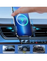 Kup Uchwyt samochodowy automatyczny z ładowarką bezprzewodową Joyroom 15W Qi na kratkę wentylacyjną nawiew czarny (JR-ZS298 air vent) - JYR523 - {ean13} - Sklep Home Screen
