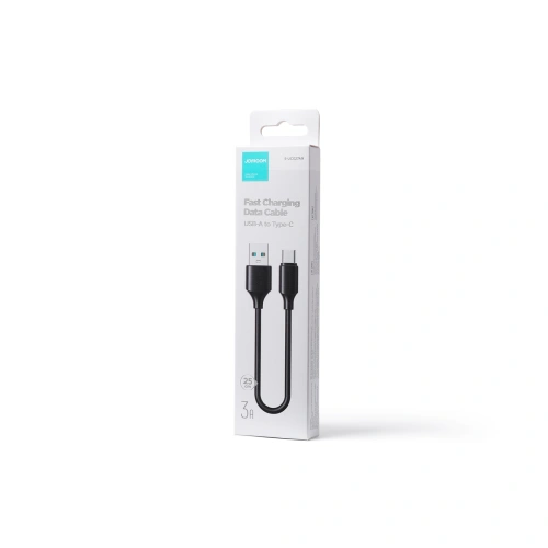 Kup Kabel Joyroom USB/USB-C 3A 0,25 m černý (S-UC027A9) - JYR526 - {ean13} - Sklep Home Screen