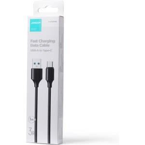 Joyroom USB/USB-C Cable 3A 1m black (S-UC027A9)