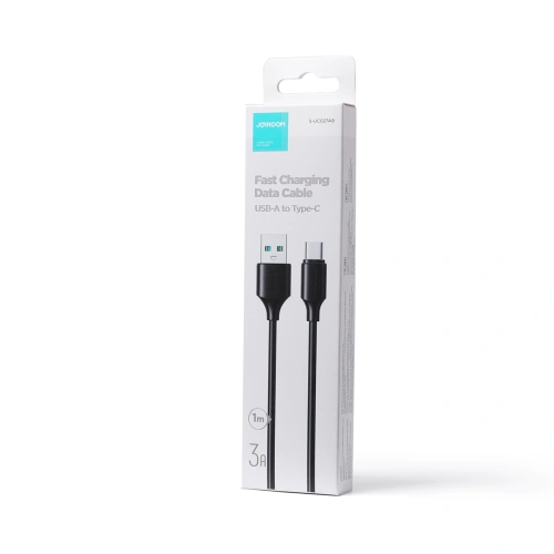 Kup Kabel Joyroom USB/USB-C 3A 1m schwarz (S-UC027A9) - JYR528 - {ean13} - Sklep Home Screen