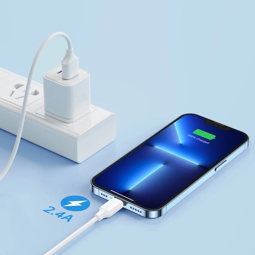 Kup Kábel Joyroom USB/Lightning 2.4A 2m fehér (S-UL012A9) - JYR537 - {ean13} - Sklep Home Screen
