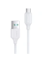 Cablul Joyroom USB/microUSB 480Mb/s 2.4A 0.25m alb (S-UM018A9)