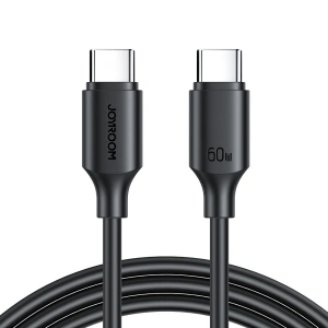 Kabel Joyroom USB-C/USB-C 480Mb/s 60W 1m czarny (S-CC060A9)