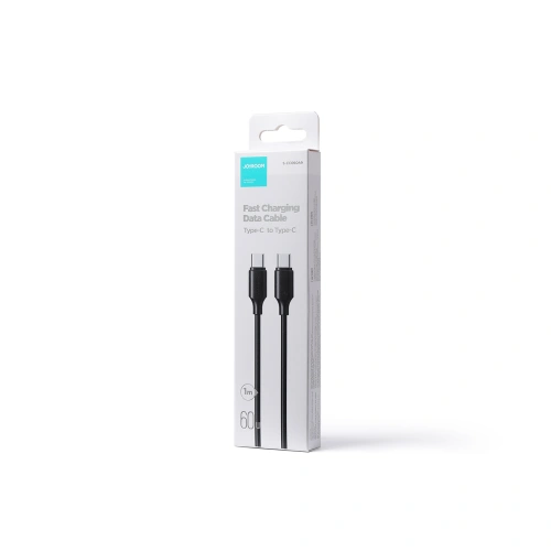 Kup Cablul Joyroom USB-C/USB-C 480Mb/s 60W 1m negru (S-CC060A9) - JYR544 - {ean13} - Sklep Home Screen